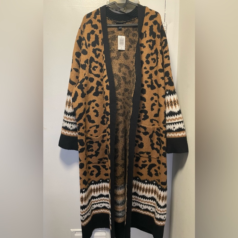 Torrid vegan cashmere duster sweater - Picture 3 of 3